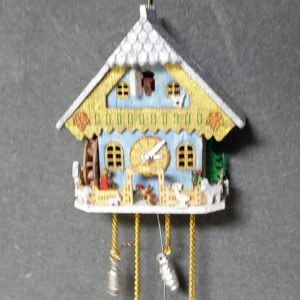 Miniatur Handbemalt Kuckuckuhr Tradition