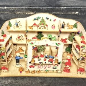 Montiert Spielzeugladen Holz Miniatur M 1:288 teils bemalt