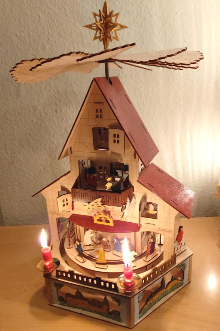 Laubsaegevorlagenbuch Nr. 29 Raumschmuck Weihnachtsyramiden – Bild 2