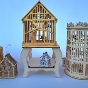 Miniaturen Vogelhaus