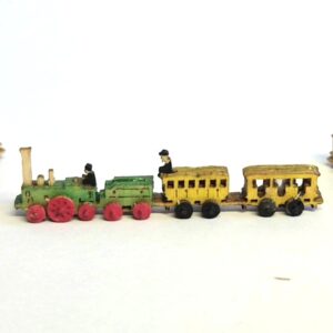 Miniatur Zug Adler bemalt Holz M 1 : 500
