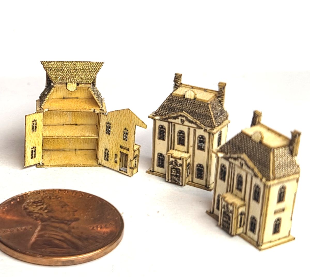 Montiert Puppenhausschrank Vapa Mini M 1 : 100 Holz